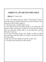 Ho so to chuyen mon 2011