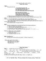 ôn tập môn tiếng việt cho học sinh lớp 3 lên lớp 4