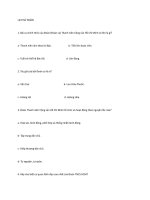 Câu hỏi về lịch sử đoàn TNCS HCM