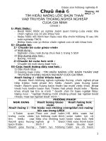 Chủ đề 6: Tìm hiểu năng lực của bản thân và  truyền thống nghề nghiệp của gia đình