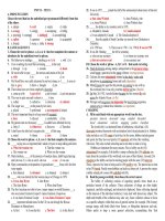 E:bai tap hoc ki 2 lop 11UNIT 13- BT MLH 11- Test 1- KEY.doc