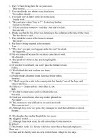 Luyen thi rewrite sentences