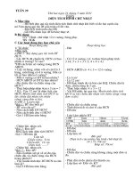 Giáo án lớp 3 tuần 29 mới  nhất