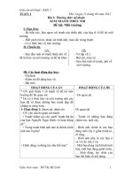 Giáo án mĩ thuật lớp 3 chuẩn KTKN