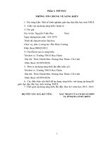 Một số kinh nghiệm giáo dục đạo đức học sinh THCS