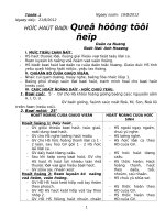 Giáo án âm nhạc lớp 1 tron bộ