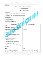 Giáo án lớp 5. Buổi 2 đủ cả năm chỉ việc in