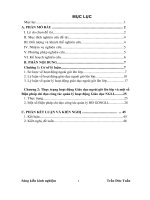 Một số biện pháp nâng cao chất lượng quản lý hoạt động giáo dục ngoài giờ lên lớp ở trường Tiểu học Hợp Thanh A