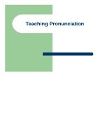 Bài giảng dạy phát âm trong tiếng anh