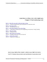 tài liệu tiếng anh chuyên ngành xây dựng về cốt thép  (reinforcing steel)