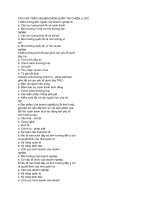 Ngân hàng trắc nghiệm môn Quản trị chiến lược