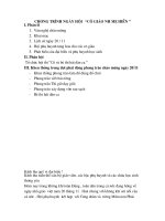 chương trình ngày hội cô giáo như mẹ hiền