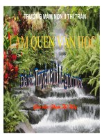 3-4T-KỂ CHUYỆN: CHÚ BÉ GIỌT NƯỚC (GVGH)