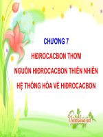 Benzen và đồng đẳng cực hay