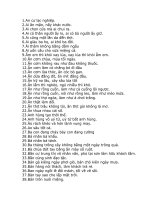 TỤC NGỮ VIỆT NAM ( MÈO Ú)