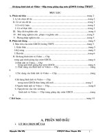 Sử dụng hình ảnh và Video – Clip trong giảng dạy môn GDCD ở trường THPT