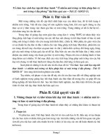 Tổ chức học sinh học tập tiết thực hành “ Ô nhiễm môi trường và biện pháp bảo vệ môi trường ở địa phương” đạt hiệu quả cao – Tiết 32  GDCD 11