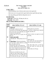 Giáo án Đạo đức lớp 2 HK2_Năm học 2014 - 2015