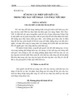 Sáng kiến kinh nghiệm được công nhận CSTĐ