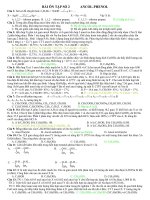 Ancol - phenol luyen thi dai hoc co dap an