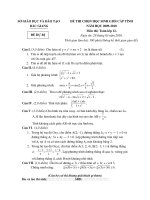 Bộ đề thi HSG Tỉnh Bắc Giang năm hoc 2009-2010