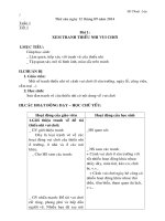 Giáo án Mĩ thuật lớp 1 cả năm