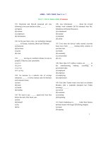 ĐỀ THI TOEIC THAM KHẢO