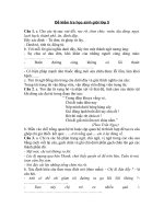 Đề kiểm tra học sinh giỏi lớp 5 (3) Có đáp án