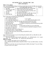 de thi hky 2 sinh 6+cn 6