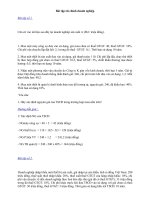 BÀi tập tài chính doanh nghiệp