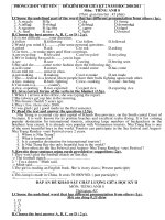 DE THI GIUA KI 2 - HUONG DAN CHAM ANH 8 .doc