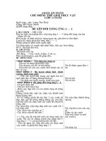 Giáo án toán 3 Tuổi