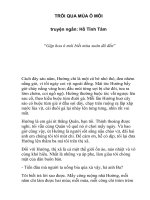 Truyện ngăn: Mùa ô môi trôi qua