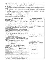 Giáo án An toàn giao thông lớp 1