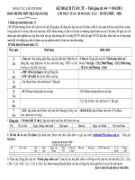 KẾ HOẠCH TUẦN 32