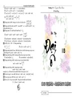 BÀI TẬP ĐẠI SỐ 10 CƠ BẢN NÂNG CAO CẢ NĂM