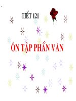 Tiết 121 Ôn tập phần văn
