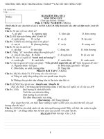 CÁC DE THI MON TV (KUNG LONG)