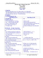 Giáo án lớp 5 tuần 31 chuẩn KTKN_Năm học 2014 - 2015