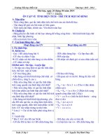 Giáo án lớp 5 tuần 33 chuẩn KTKN_Năm học 2014 - 2015