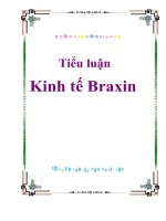 Braxin lựa chọn con đường phát triển kinh tế theo mô hình “tăng trưởng nhanh