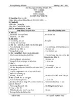 Giáo án lớp 5 tuần 17 chuẩn KTKN_Năm học 2014 - 2015