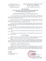 QĐ thành lập đội tuyển Olympic tiếng Anh cấp Quốc gia