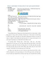 Chiến lược đa dạng hóa sản phẩm du lịch của  saigntourist