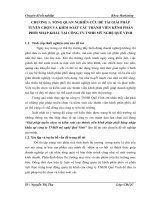 Giải pháp tuyển chọn và kiểm soát các thành viên kênh phân phối hàng nhập khẩu tại công ty TNHH mỹ nghệ quế vinh