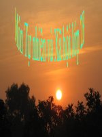 Tự nhiên và Xã hội: Bài 31 Mặt trời