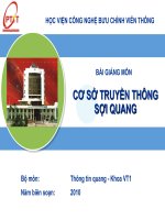 Cơ sở truyền thông sợi quang