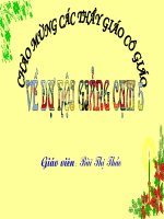 chau nhớ Bác Hồ