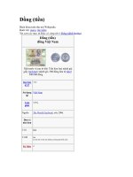 Đồng tiền việt nam