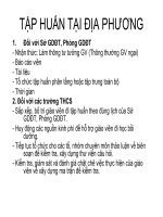 Tai lieu tap huan ra de kiem tra Bac Giang